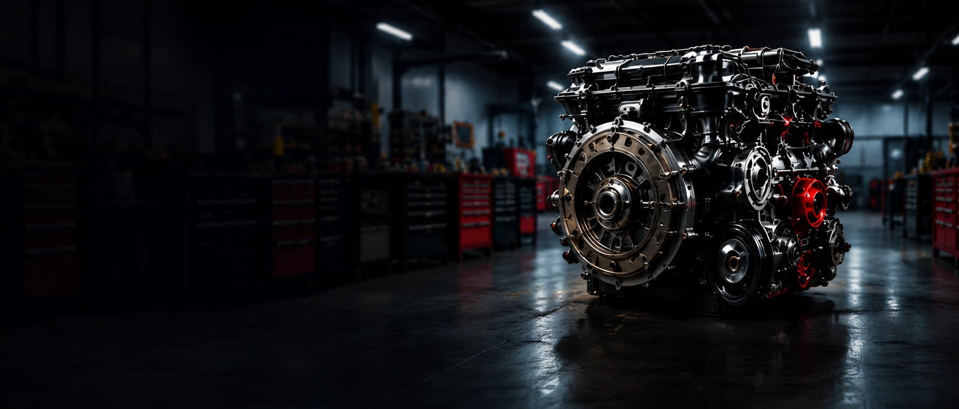 Auto King engine and transmission parts facility — contact us
